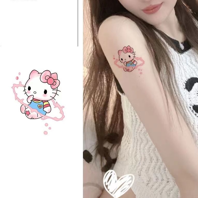 Qoo10] タトゥーシールキティちゃん ジャグアタト
