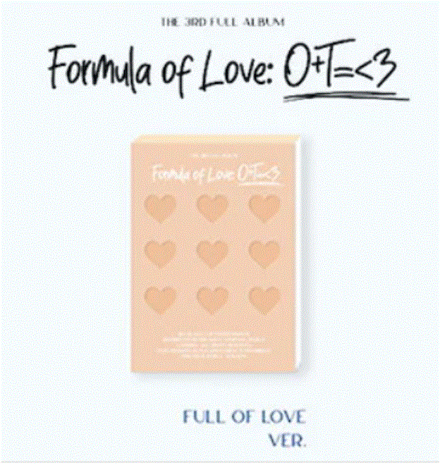[未開封新品] TWICE正規3集 Formula of Love O T 3 オブサイエンティスト SCIENTIST FULL OF LOVE Ver._ポスター贈呈終了