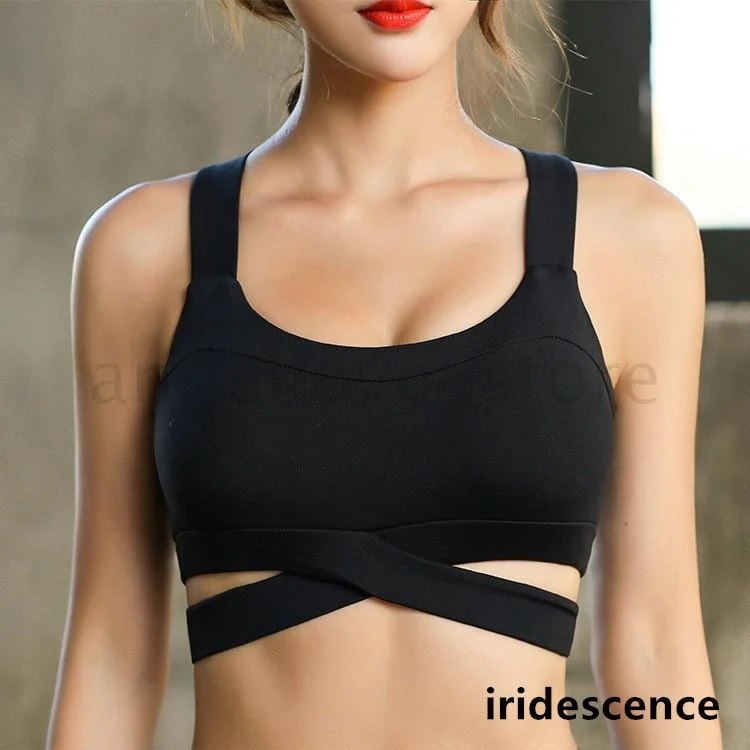 スポーツブラ 揺れない ランニング ブラジャー ノンワイヤー バッククロス 可愛い 単品 インナー ヨガウェア ス ブラ 夏用 夜用 レディース（qiMeiqiMEI110） 4,919円
