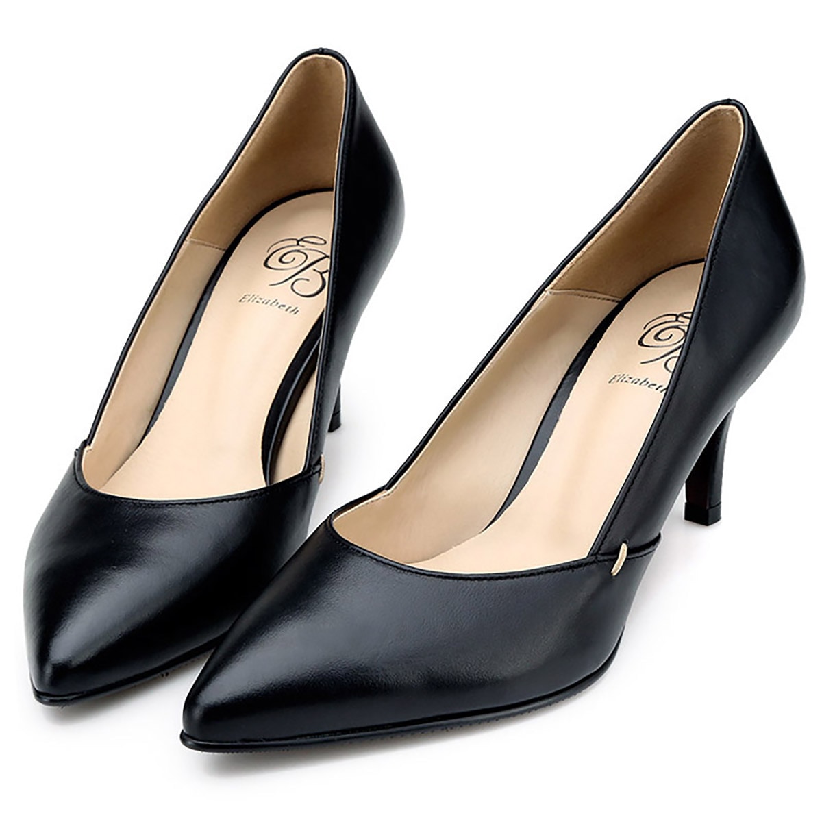 エリザベート カット パンプス EL17581 (6/7/8cm)