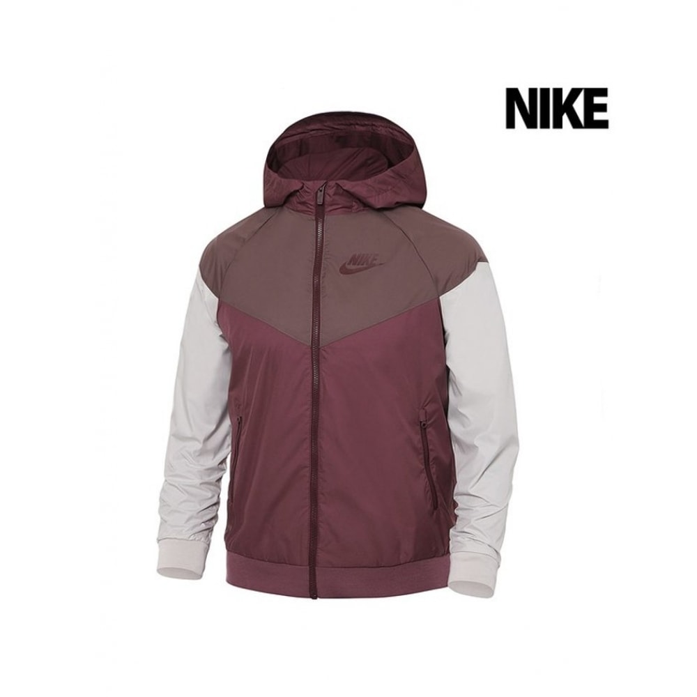 ナイキシューズジュニアウィンドランナー NSW フードナイトマルーン 850443-681