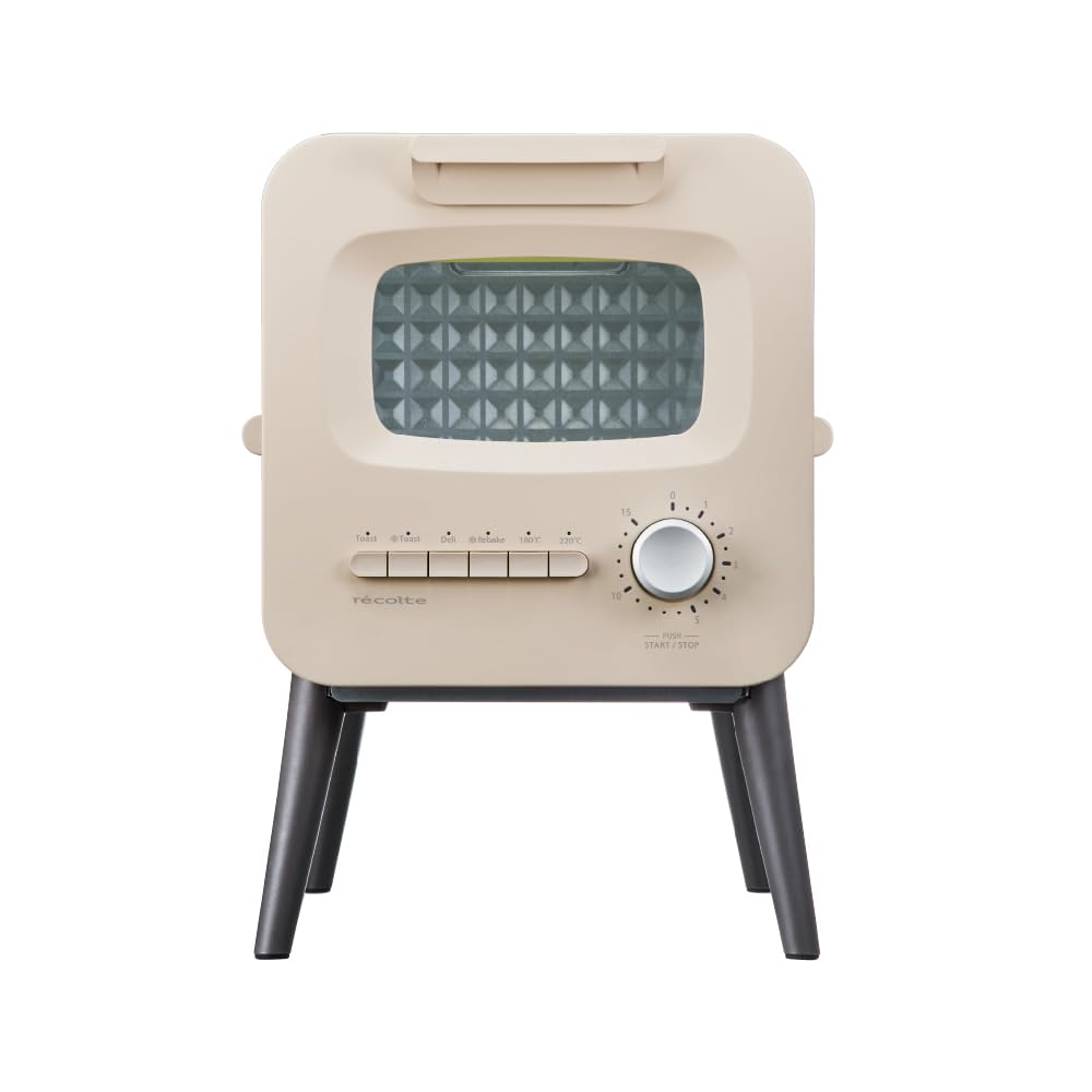 レコルトスライドラックトースター RSR-2 recolte Slide Rack Toaster (クリームホワイト)