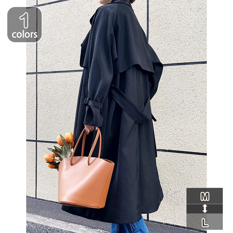 ベルト付き トレンチコート レディースコート スプリングコート ライトアウター ロング丈 ミモレ フォーマル オフィス 春 ビジネス レディース 通勤 卒園式 入園式 入学式 春コート 春物 春服 リ