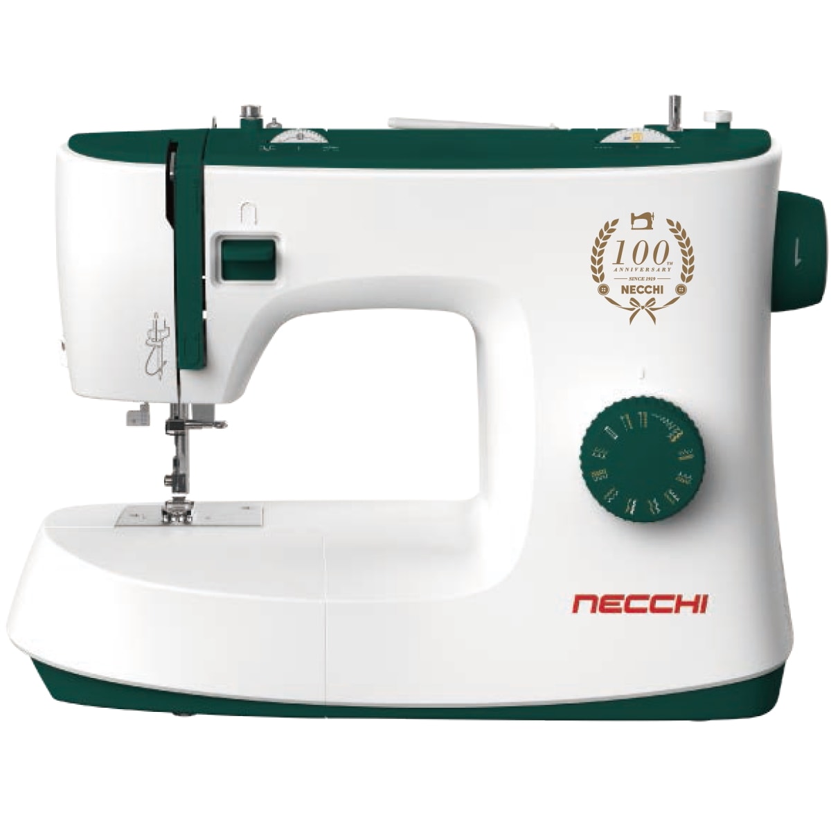 2019年発売！NECCHI(ネッキ) 電動ミシン K121A K-121A フットコントローラー付