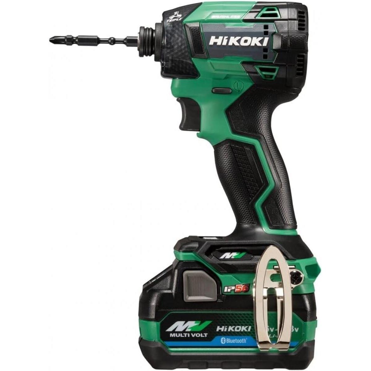 【在庫有・即納】WH36DD インパクトドライバー HiKOKI(ハイコーキ) 36V 充電式 インパクトドライバ アグレッシブグリーン 2ポート充電器 WH36DD(2XHLSZ)