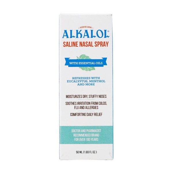【超目玉枠】 Alkalol エッセンシャルオイル配合アルカリ塩鼻腔スプレー1.69フローズ ビタミン類