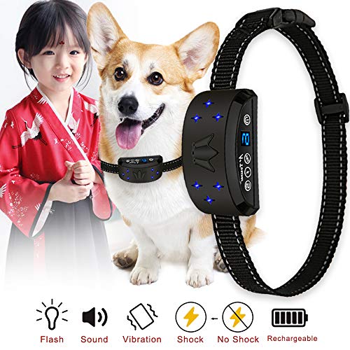 Qoo10 犬無駄吠え防止首輪しつけ用首輪充電式吠え ペット