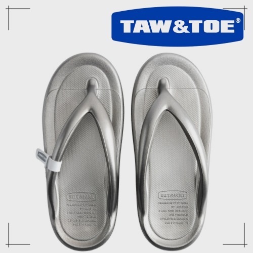 TAW&TOE Zerovity OG メタル シルバー サンダル 夏 レイングッズ おしゃれ