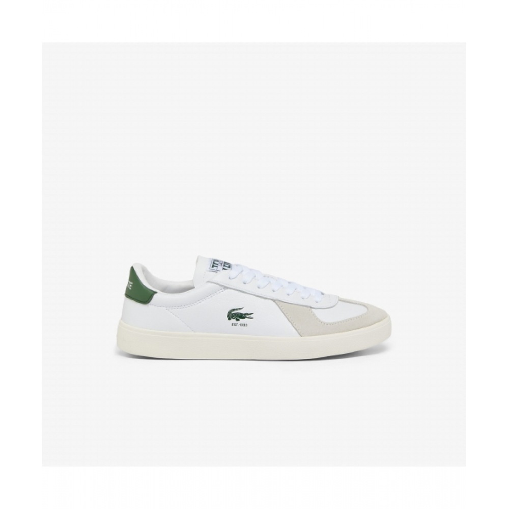 LACOSTE メンズベースショットプロレザースニーカー [ホワイト]