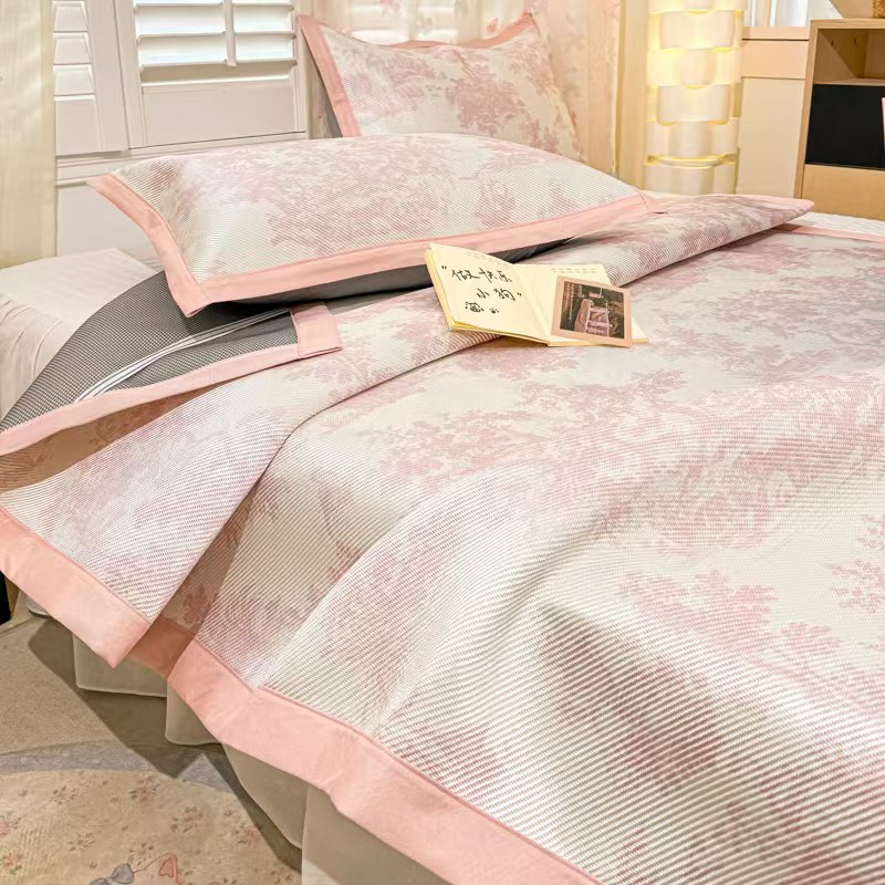 クラスa Ins Wind Ice Mattressアイスシルククールマットレスマットレス3ピースセット2025新しい機械洗えるエアコンソフトマットレス