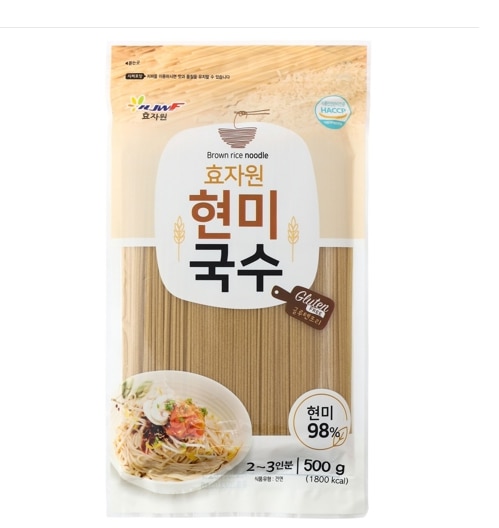ヒョジャウォン玄米麺500g4個
