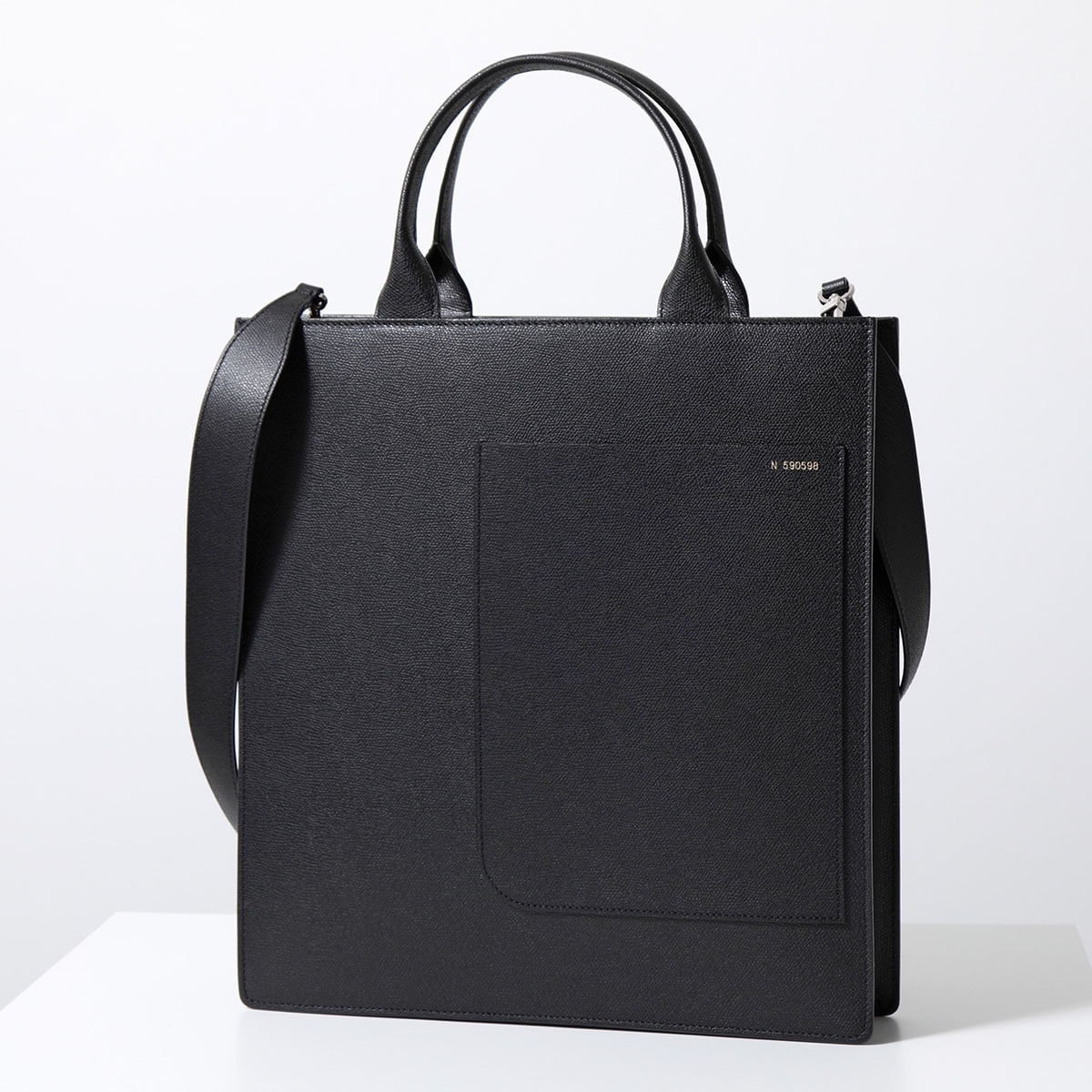 Valextra ヴァレクストラ トートバッグ WBBX0045028LRL99 メンズ レザー ショルダーバッグ クロスボディ 鞄 NN/Nero