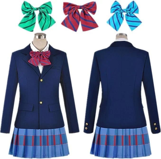 コスプレ lovelive ラブライブ 制服 国立音ノ木坂学院 女子制服 リボン３つ付 6,952円