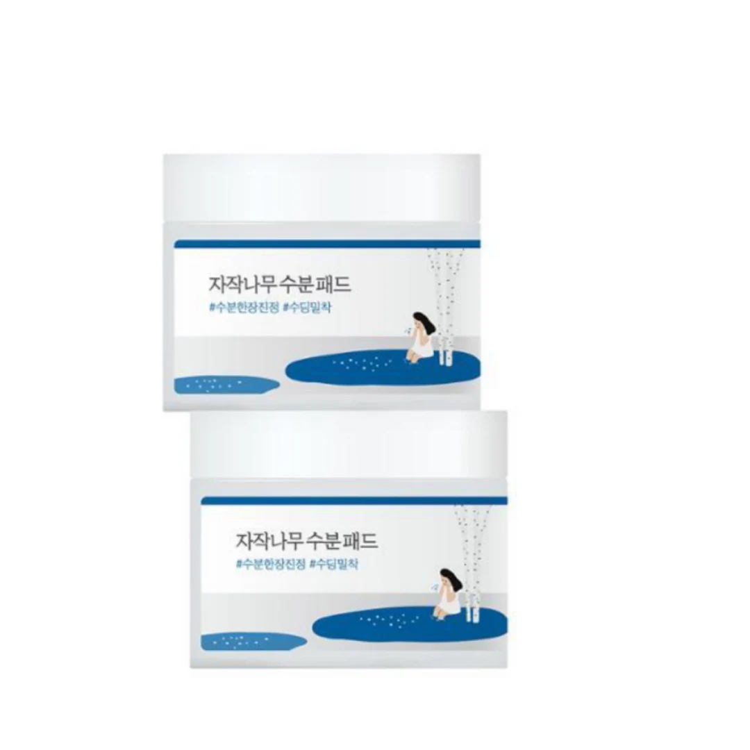 [水分密着] シラカバ水分パッド(1+1)[[수분밀착] 라운드랩 자작나무 수분 패드 더블 기획 (1+1)]