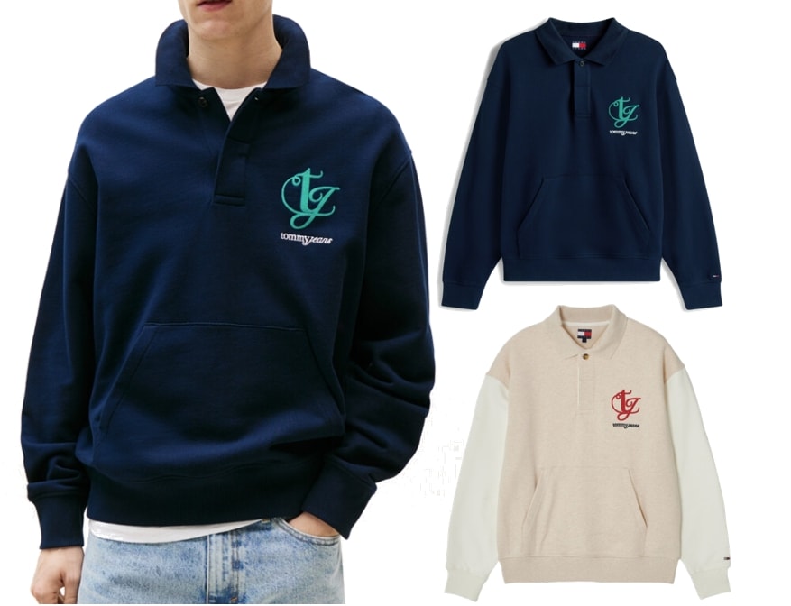 Color Block Rugby Sweatshirt (T32F6TTO11TMT1)