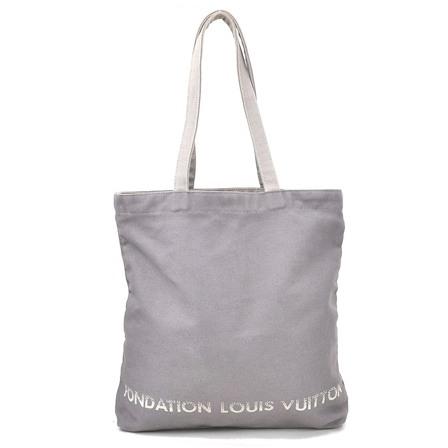 ルイ ヴィトン LOUIS VUITTON ショルダーバッグ フォンダシオン キャンバス グレー ユニセックス h31238g