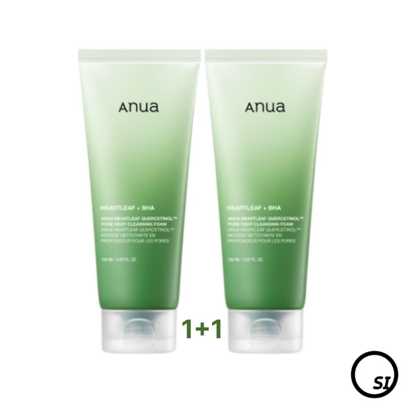 【1+1】ドクダミ皮脂毛穴フォーム150ml x 2個 / 弱アルカリ性角質 脂性クレンザー