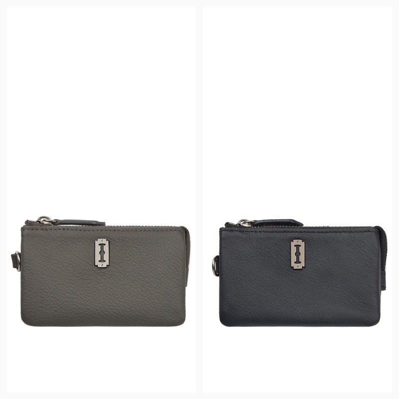 【VUNQUE】26SS HALFMOON POCKET ACCORDION CARD WALLET : 2COLORS