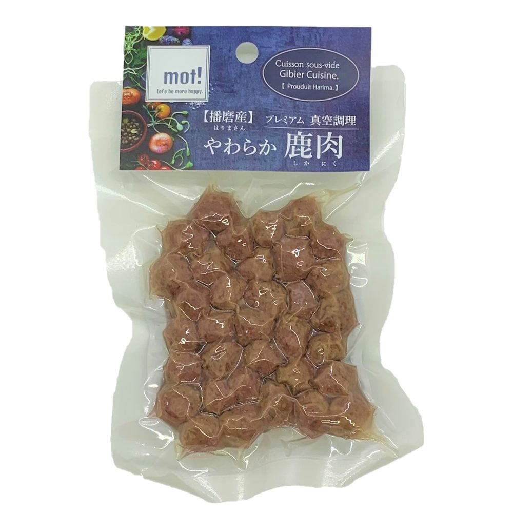 （まとめ買い）FLF mot！ やわらか鹿肉 鹿ミートボール 60g 犬用おやつ [x9]