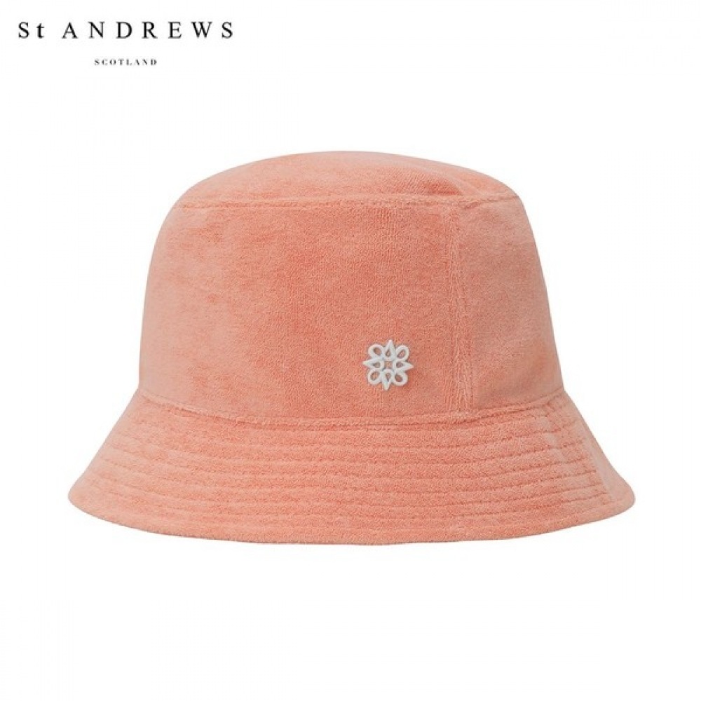 [St Andrews] レディーススターシンボルロゴカラーポイントシンプルバケットハット