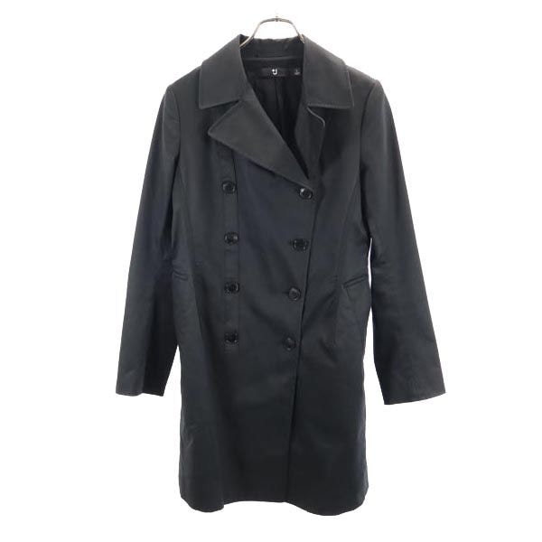 ユニクロ プラスジェイ トレンチコート L ブラック UNIQLO +J レディース