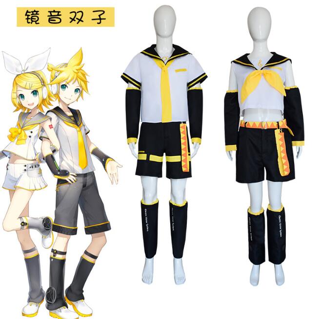 仮装 変装服 ハロウィン コスプレ衣装 鏡音レン 初音ミク （ボーカロイド） VOCALOID スーツ ハロウィン 2025年新作入荷コスプレ