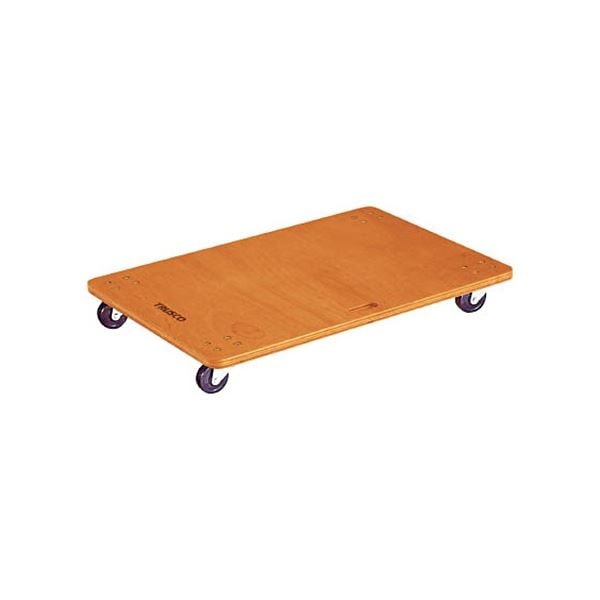 合板平台車 プティカルゴ 900x600mm ゴム車 PC-6090G 1台 完成品