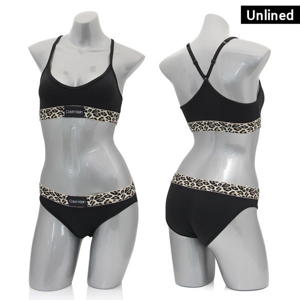 CK アニマル マイクロ ブラレット+パンツ セット QF5461+QF5462