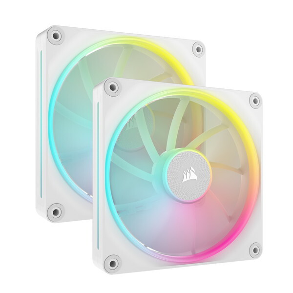 CO-9051032-WW ホワイト iCUE LINK LX140 RGB WHITE Dual Fans Starter Kit PCケースファン