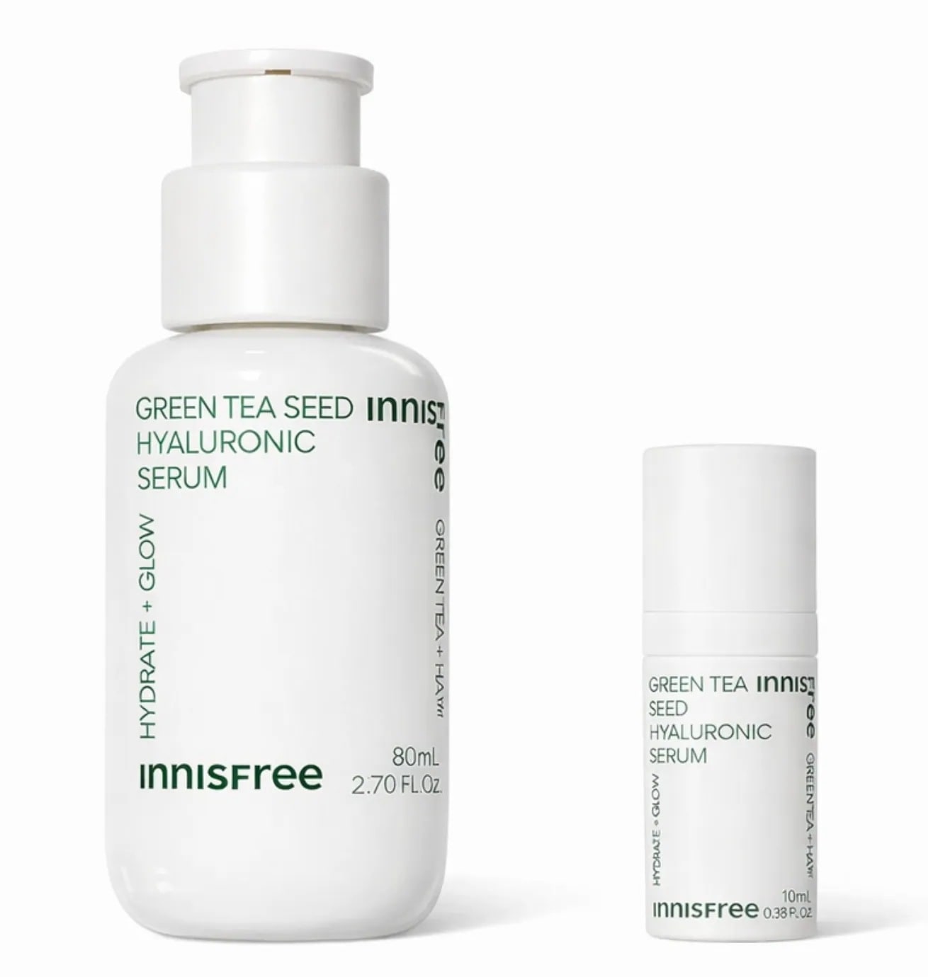 グリーンティー シード ヒアルロン酸 セラム セット 80ml＋10ml 美容液 スキンケア 保湿