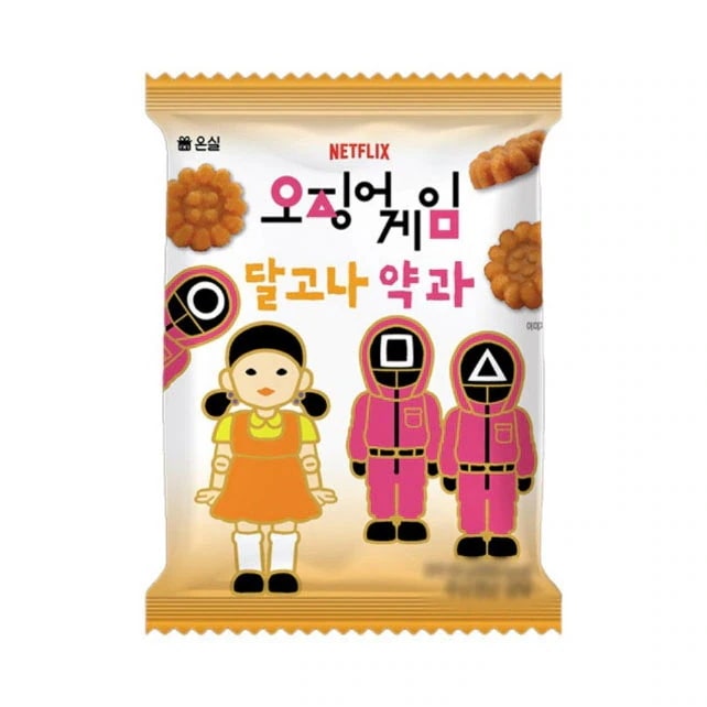 CACAO TALK✖️イカゲーム　ストラップセット　韓国限定　バラ売り不可 Qoo10] イカゲーム コラボお菓子 韓国GS25コ : 食品