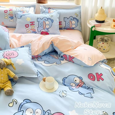Qoo10] 急速出荷 ハンギョドン 布団カバー ha : 寝具・ベッド