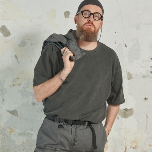 [送料無料]スミスアもー顔料ボックスTシャツダークグレー