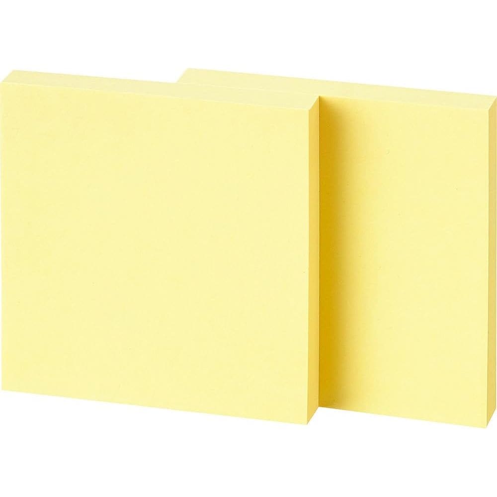 （まとめ買い）コクヨ 付箋 ふせん K2 75x75mm イエロー 100枚x10冊 K2メ-7575Y [x3] 5,022円