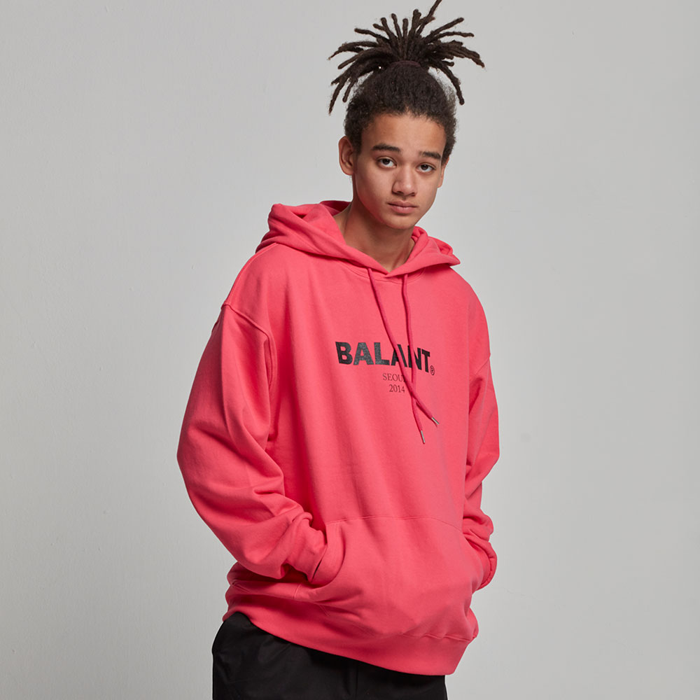 オリジナルヘビーロゴベーシックパーカー-ピンク