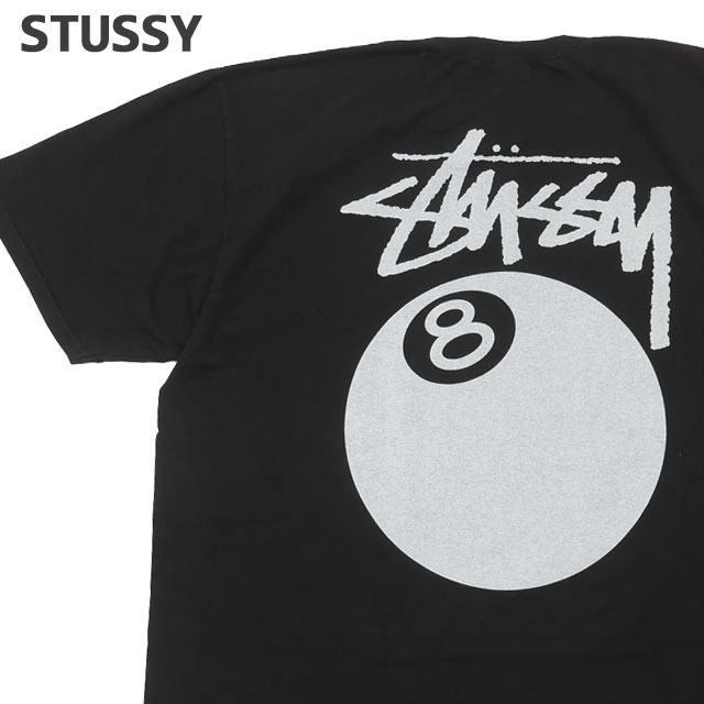 ステューシー STUSSY 8 BALL PIG DYED TEE スケート ストリート エイトボール ストックロゴ ストゥーシー スチューシー 200-009325-041