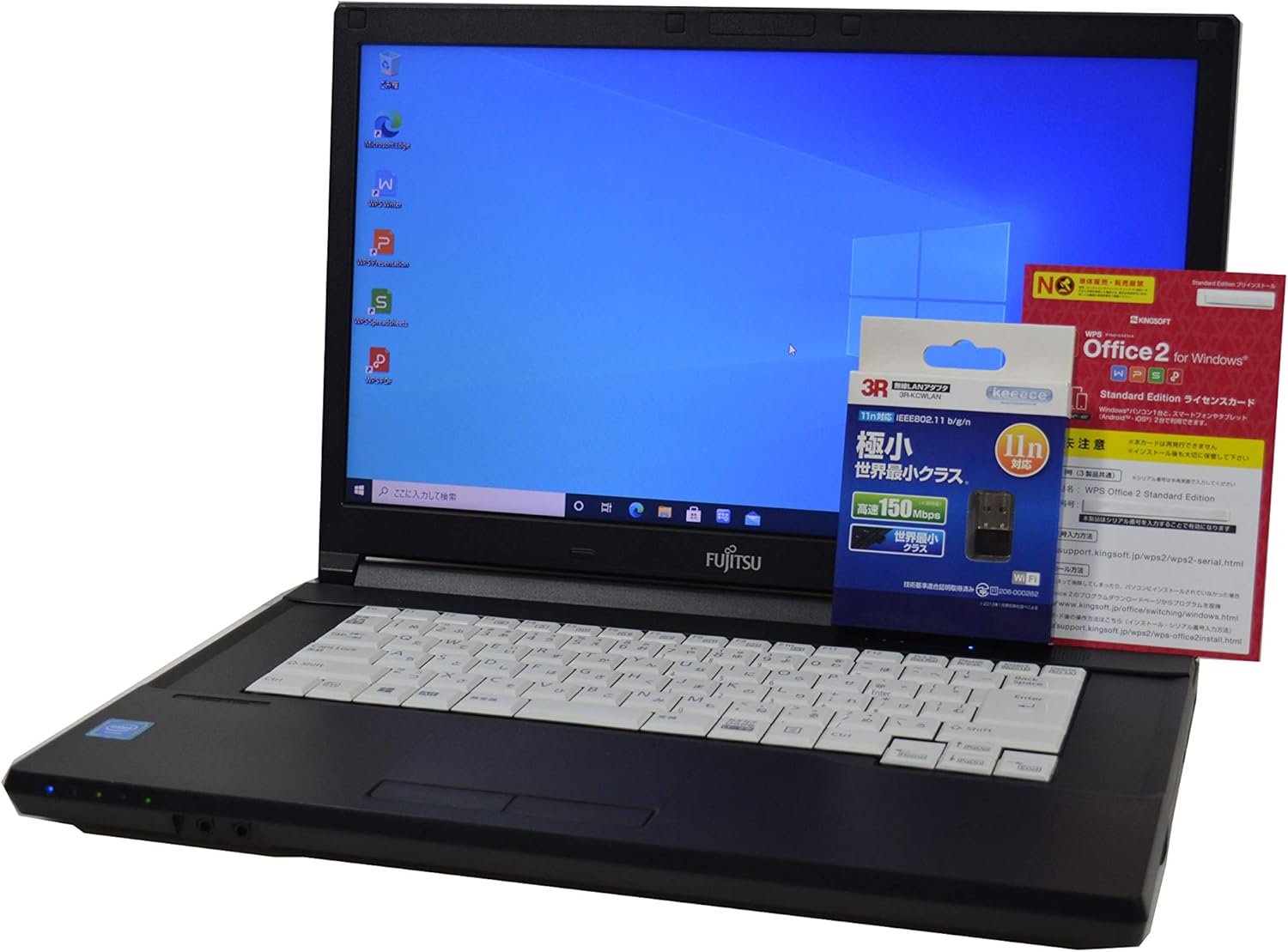 LIFEBOOK A576 第6世代 Skylake Celeron 3855Uノートパソコン Office 搭載 4GB/SSD256GB/DVDマルチ/Windows 10