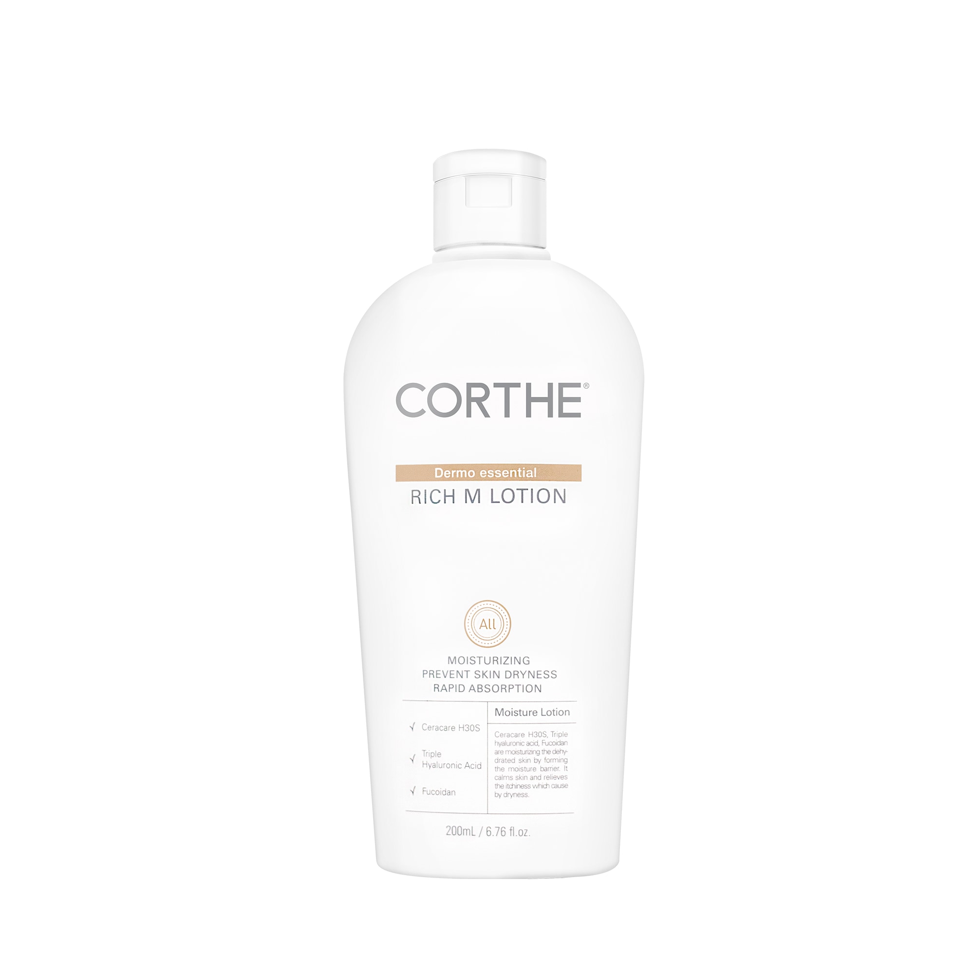 Dermo Essential Rich M Lotion 200ml