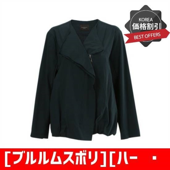 [ブルルムスボリ][ハーフクラブ/ブルルムスボリ]ノカラショットのジャンパーB8AM646-45 /ソリッド/無地Tシャツ/ Tシャツ/韓国ファッション/