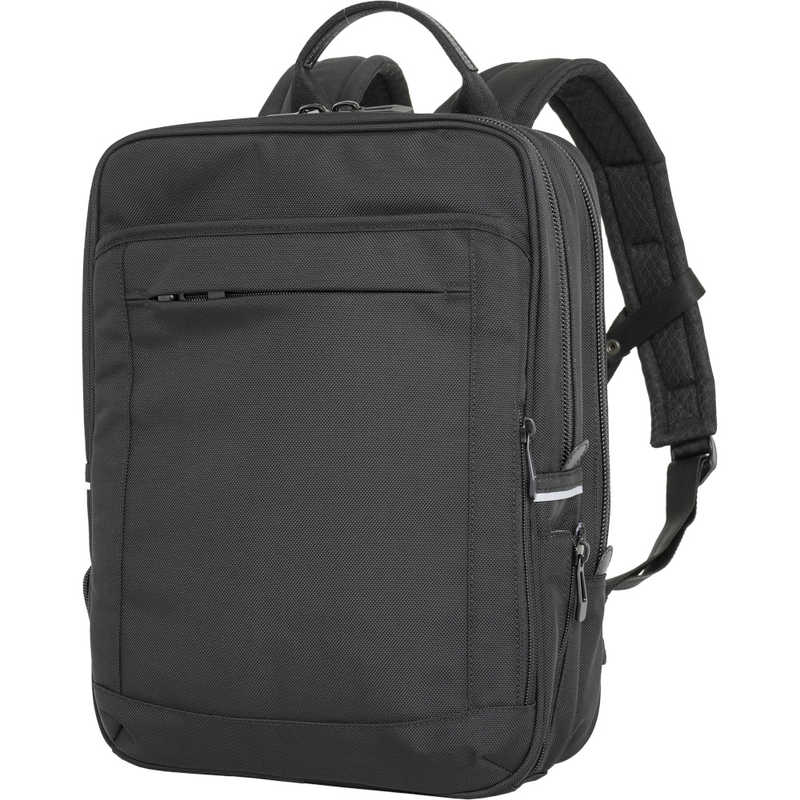 バリスティックスピリット　ビジネスリュック 14インチPC対応 コーデュラナイロン ブラック　BS-3232-BK