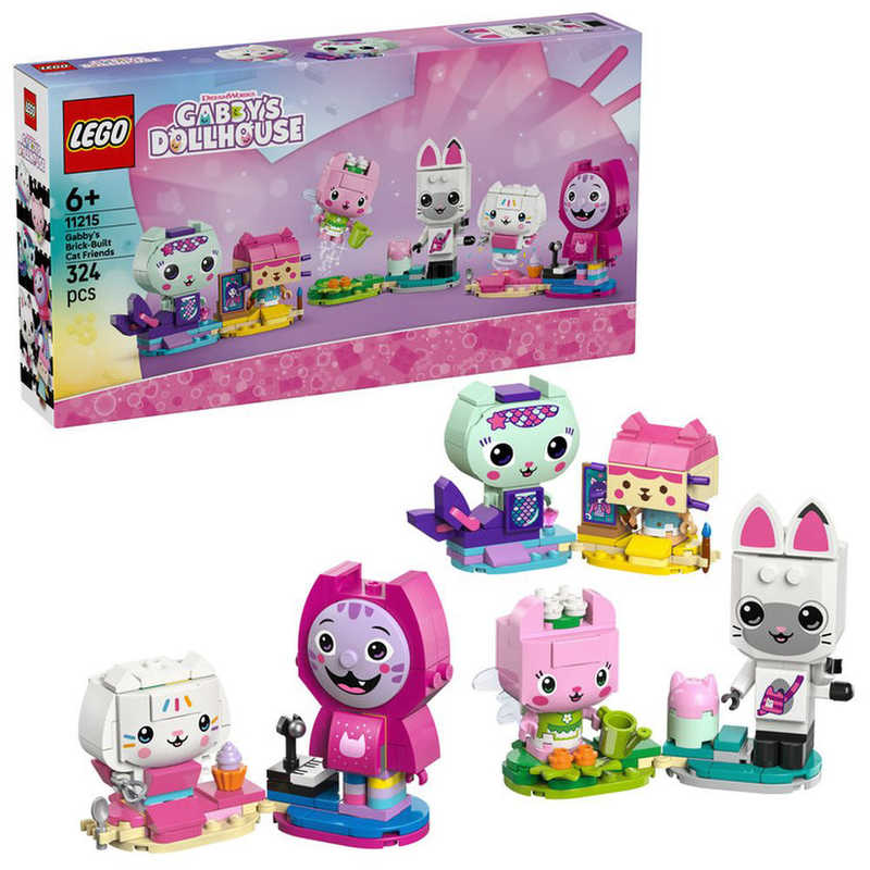 レゴジャパン　レゴ(LEGO) ギャビーのドールハウス ギャビーのネコちゃんのお友だち　11215