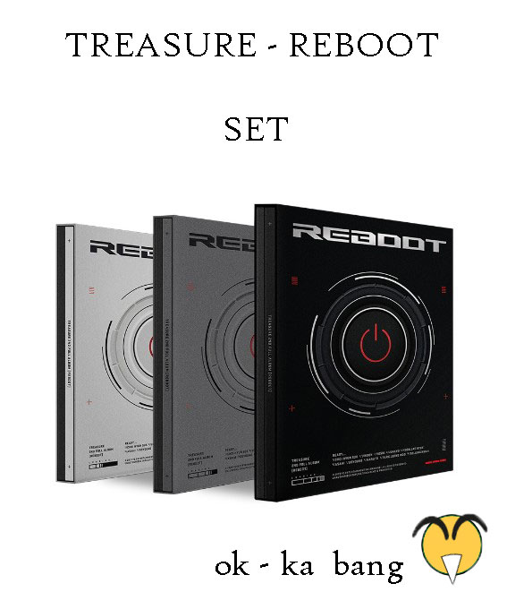 TREASURE OFFICIAL 2ND FULL ALBUM [REBOOT] PHOTOBOOK VER. (Set) + 特典5枚 + 特典2枚 7,213円