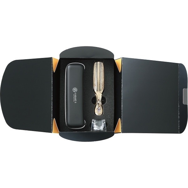 （ギフト）ワールドプレミアム ロング ゴールド ギフトボックス スカルプブラシ