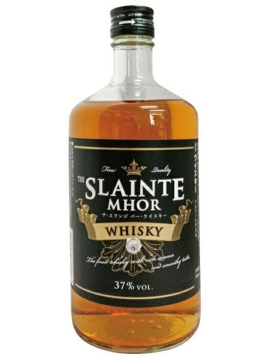 【送料無料】 千寿酒造 ザ スランジバー ウイスキー THE SLAINTE MHOR WHISKY 37度 瓶 700ml6本【北海道沖縄県東北四国九州地方は必ず送料がかか