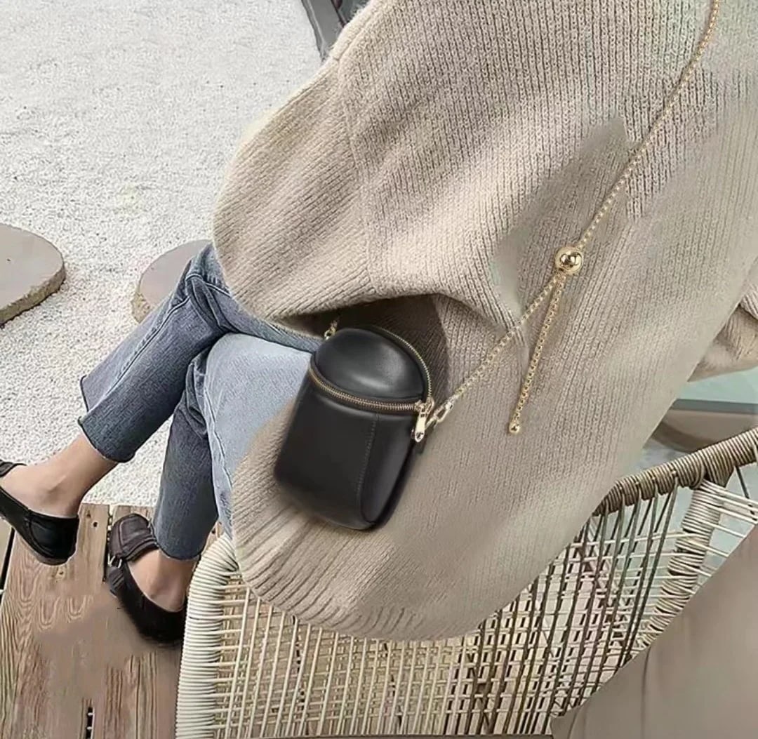 革製携帯バッグ新型ミニ斜めショルダーバッグ片肩韓国ファッション