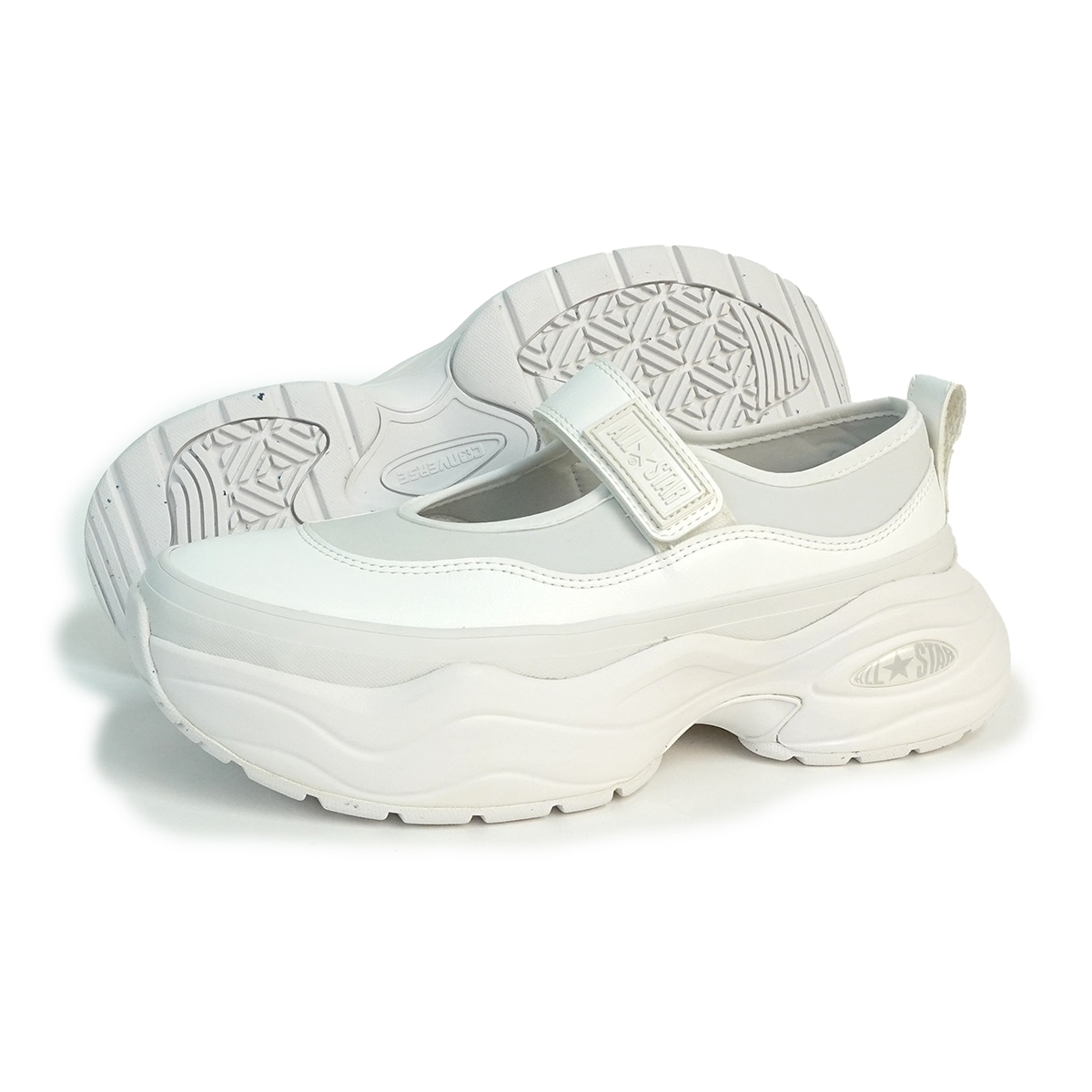 スニーカー メンズ レディース ローカット 厚底 オールスター (R) サージトレーナー MJ OX ピュアホワイト ALL STAR (R) SURGETRAINER