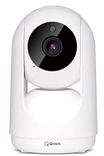 [山善] ネットワークカメラ Watch＆Talk 1080p フルHD WiFi 赤外線ナイトビュー 動作検知アラート機能 防犯カメラ/ペットカメラ/見守りカメラ/ベビーモニター スマホ連動 QIP