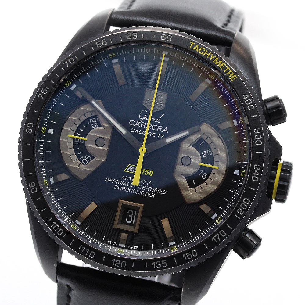 タグホイヤー TAG HEUER CAV518J キャリバー17 クロノグラフ 150本限定 自動巻き メンズ 保証書付き_846181【中古】 208,450円