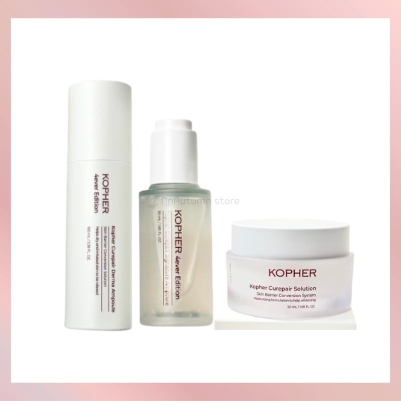 [正規品]キュリペア ダーマアンプルミスト+キュリペアシグネチャーアンプル+キュリペアソリューション水分クリーム/韓国コスメ