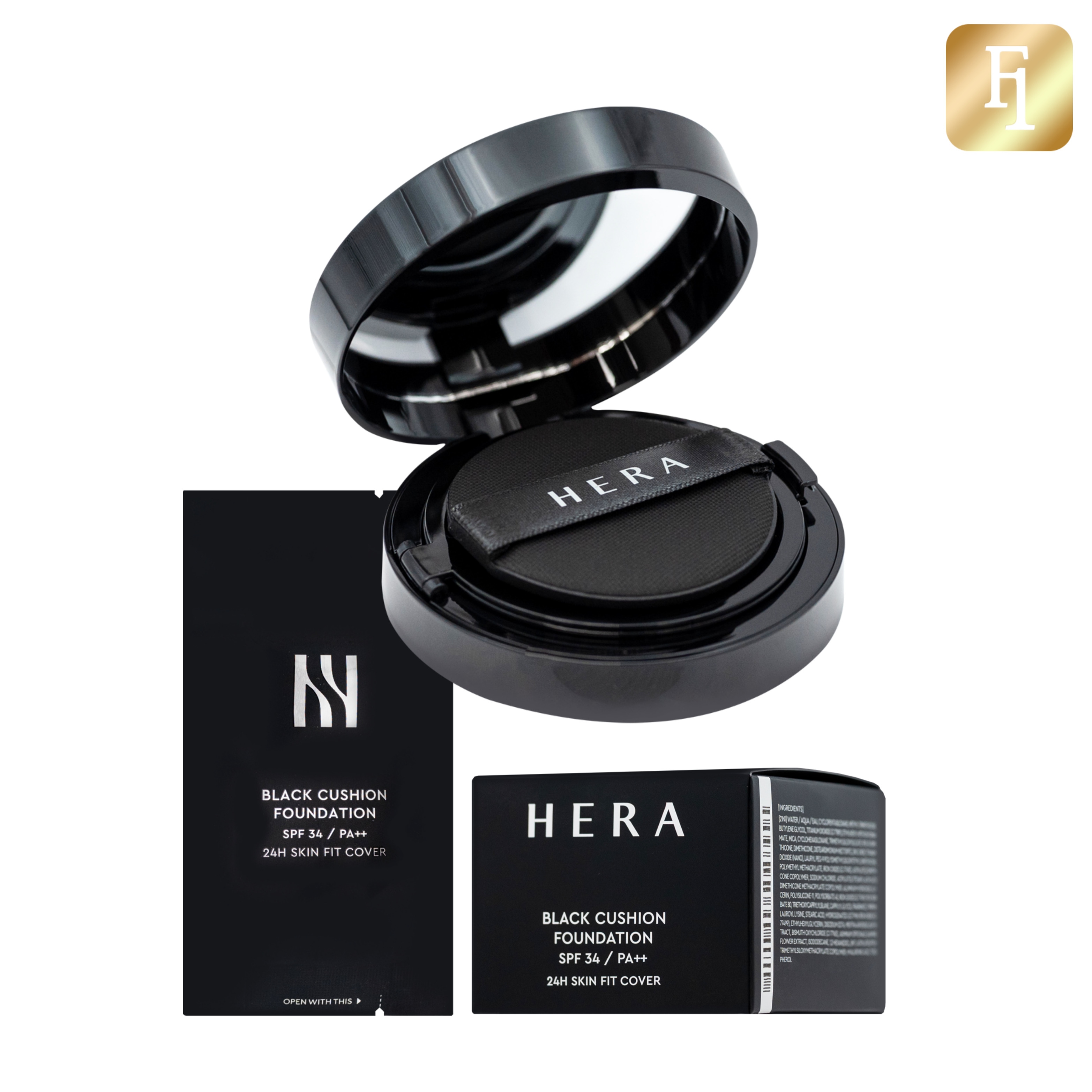 ブラッククッション, 本品+レフィル 5,354円